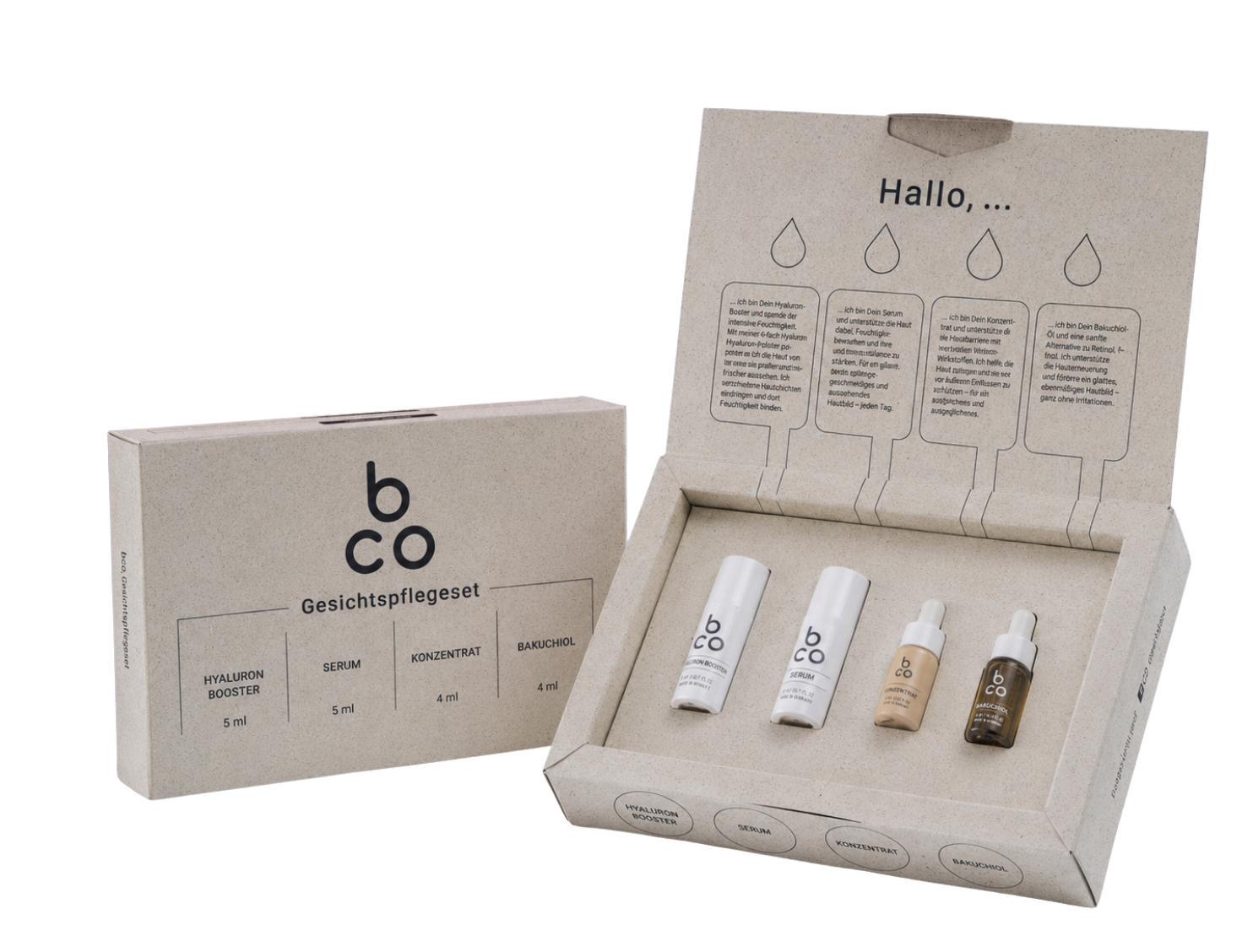 Gesichtspflegeset - bco Smooth Glow Set