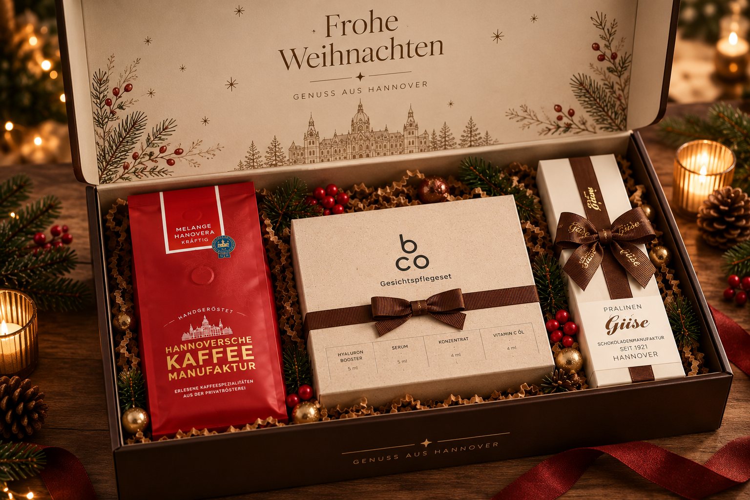 Die Weihnachtsbox von beyond cosmetics